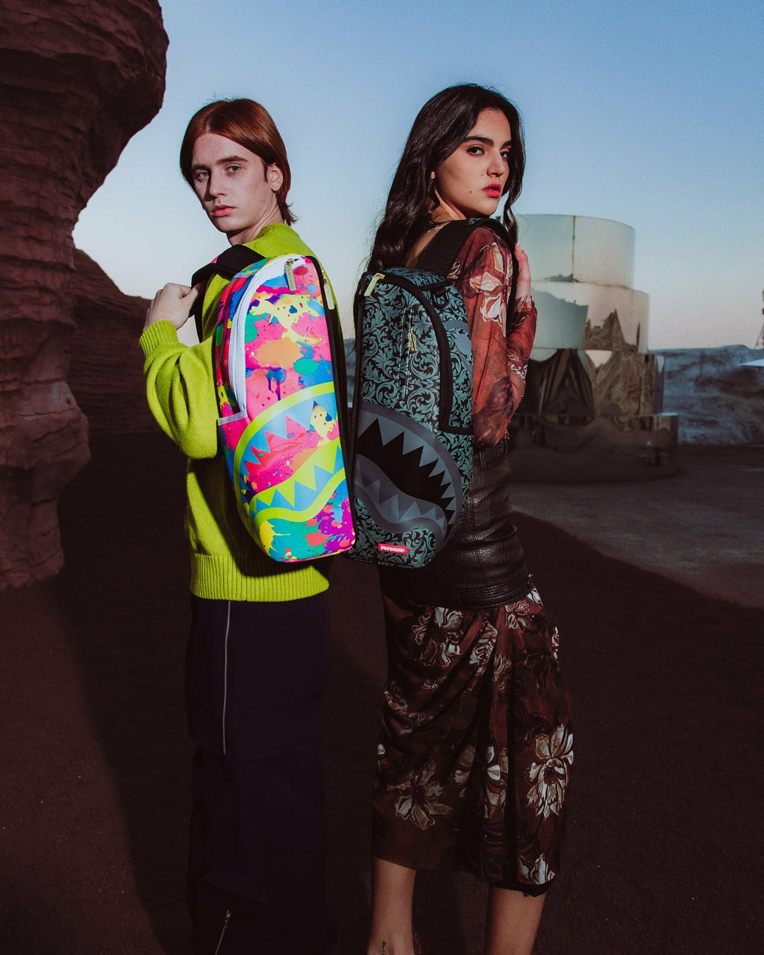 TWINS CHAOS SPLIT 2 BAGS BACKPACK | Sprayground Outlets