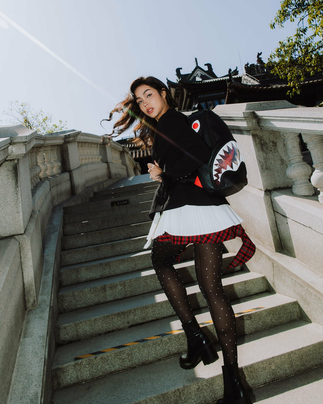 BIG BITE LUCID CLEAR SHARK BITE BACKPACK | Sprayground Savings