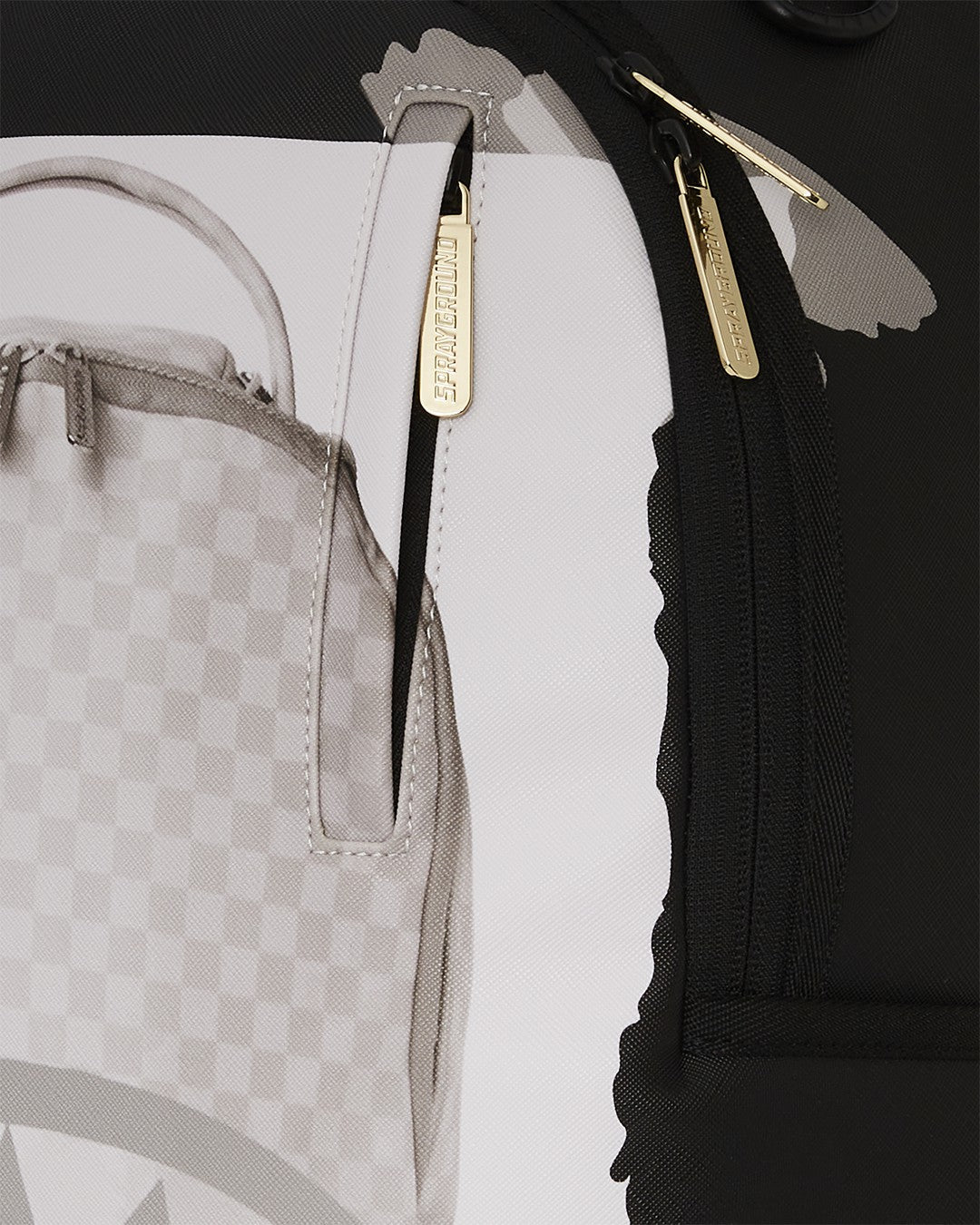 BAG ON BAG OPTICAL ILLUSION SHARKS IN PARIS BACKPACK | Sprayground Hot Deal