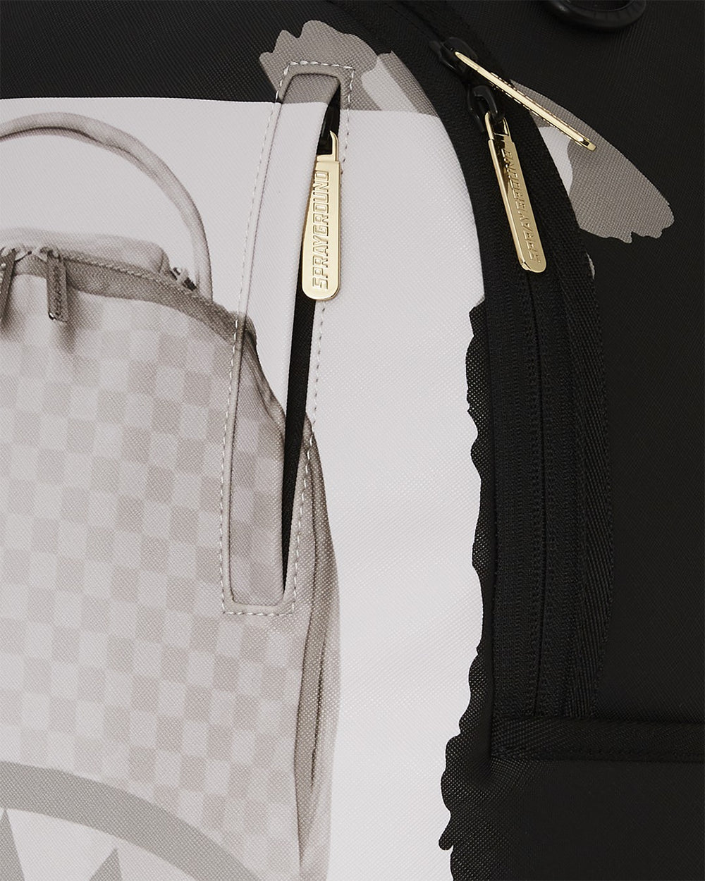 BAG ON BAG OPTICAL ILLUSION SHARKS IN PARIS BACKPACK | Sprayground Hot Deal