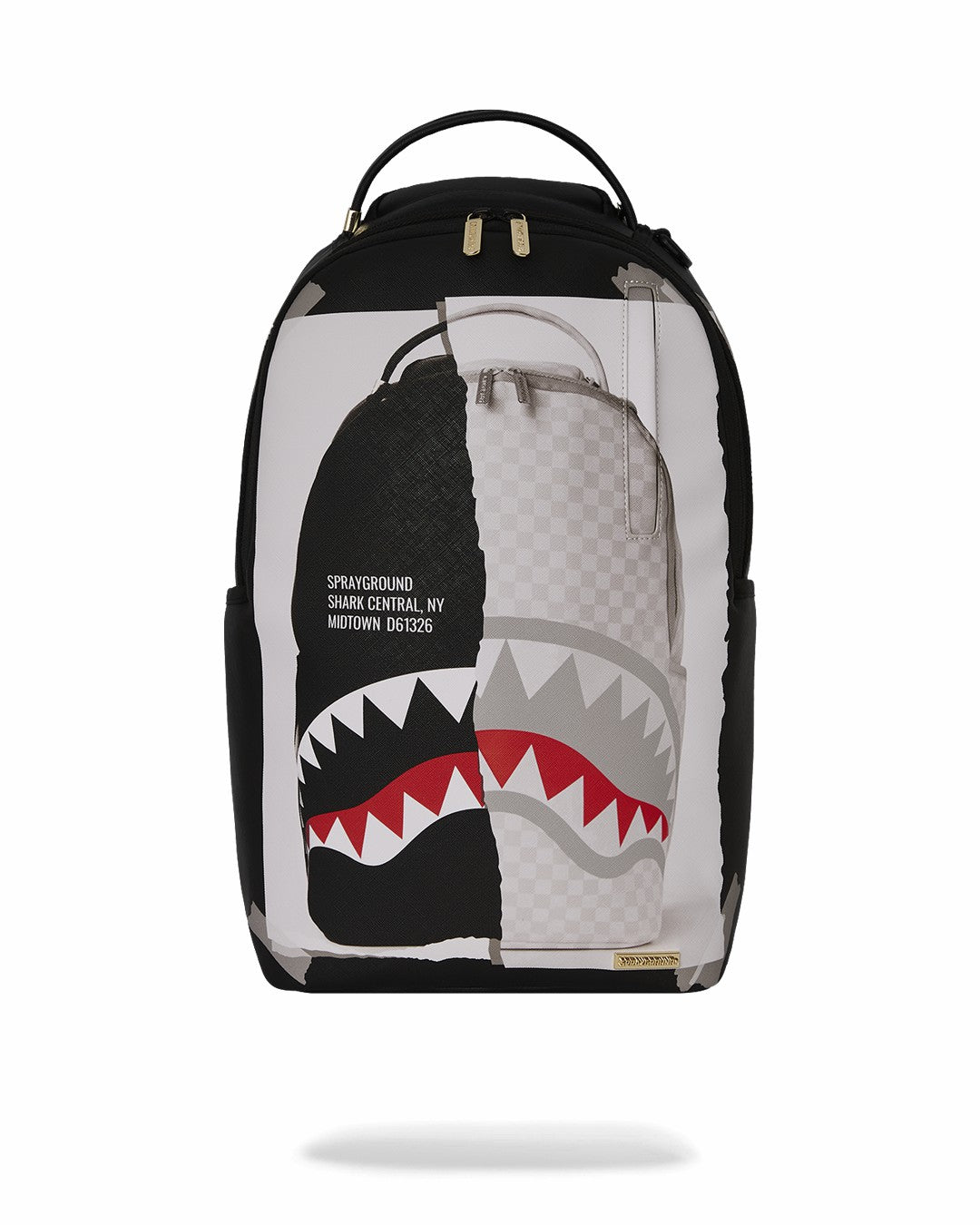 BAG ON BAG OPTICAL ILLUSION SHARKS IN PARIS BACKPACK | Sprayground Hot Deal