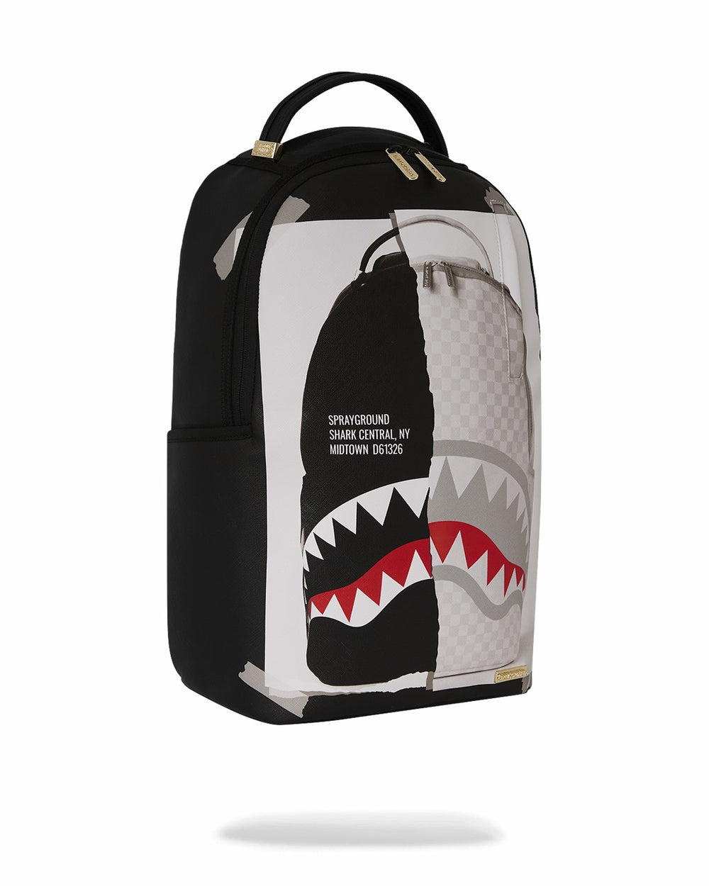 BAG ON BAG OPTICAL ILLUSION SHARKS IN PARIS BACKPACK | Sprayground Hot Deal