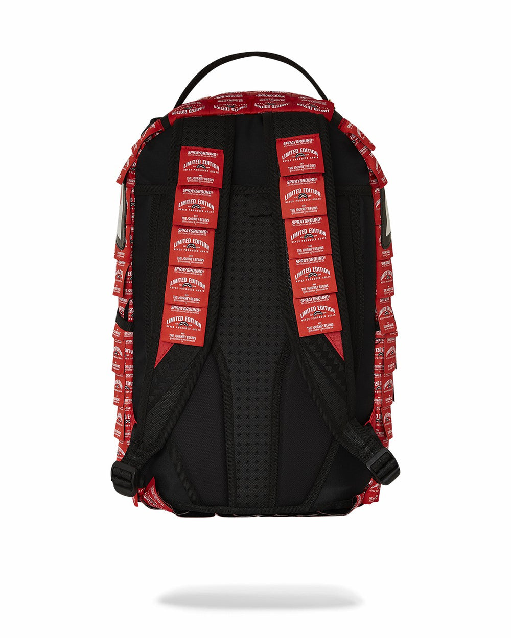 MADE OF WOVEN LABELS SHARK BACKPACK | Sprayground Limited Offer