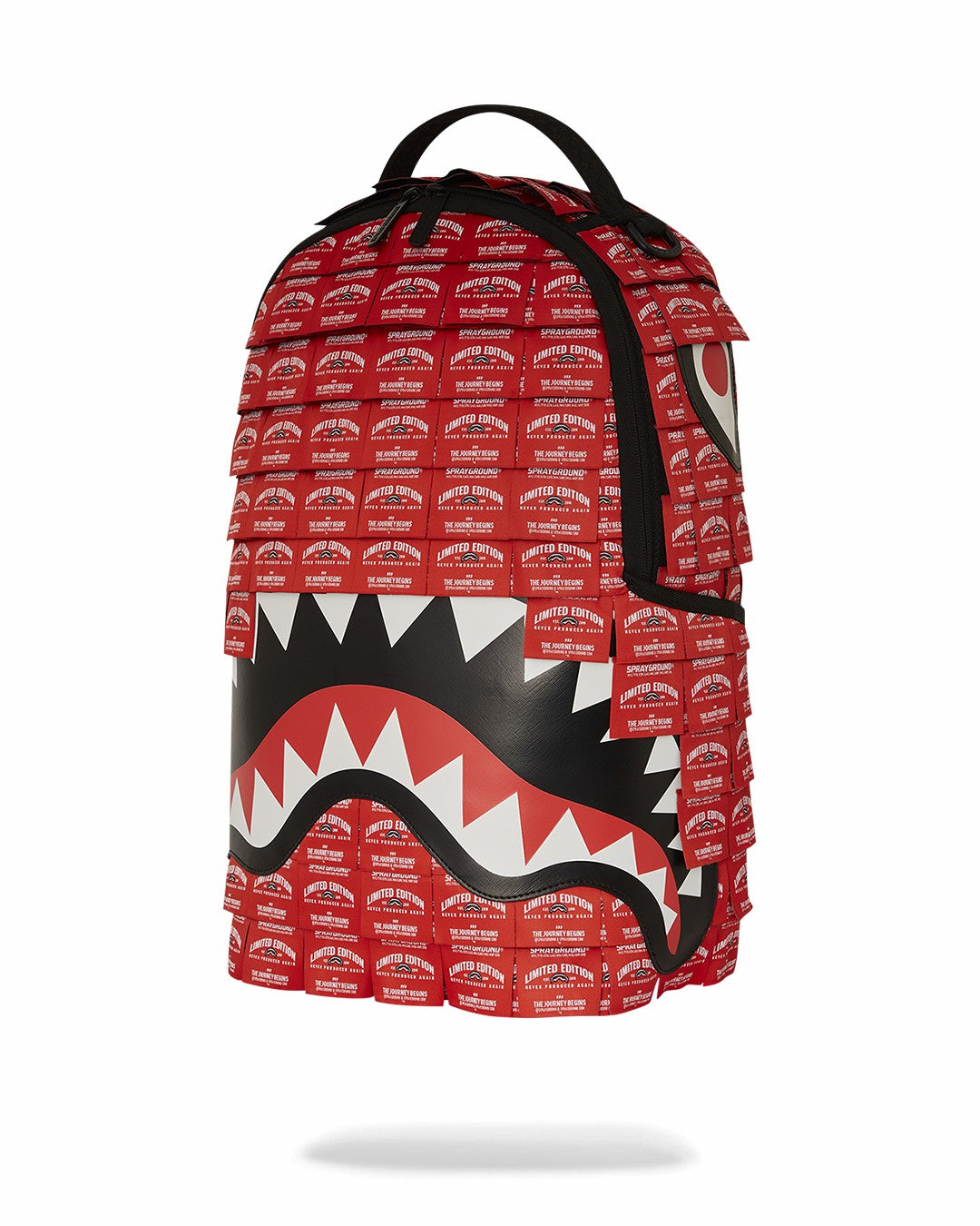 MADE OF WOVEN LABELS SHARK BACKPACK | Sprayground Limited Offer
