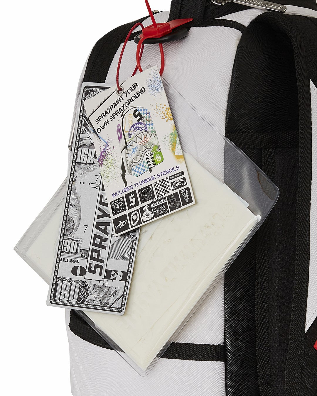 GRAFFITI ARTIST - DESIGN YOUR OWN BACKPACK - 9 STENCILS INCLUDED | Sprayground On Sale