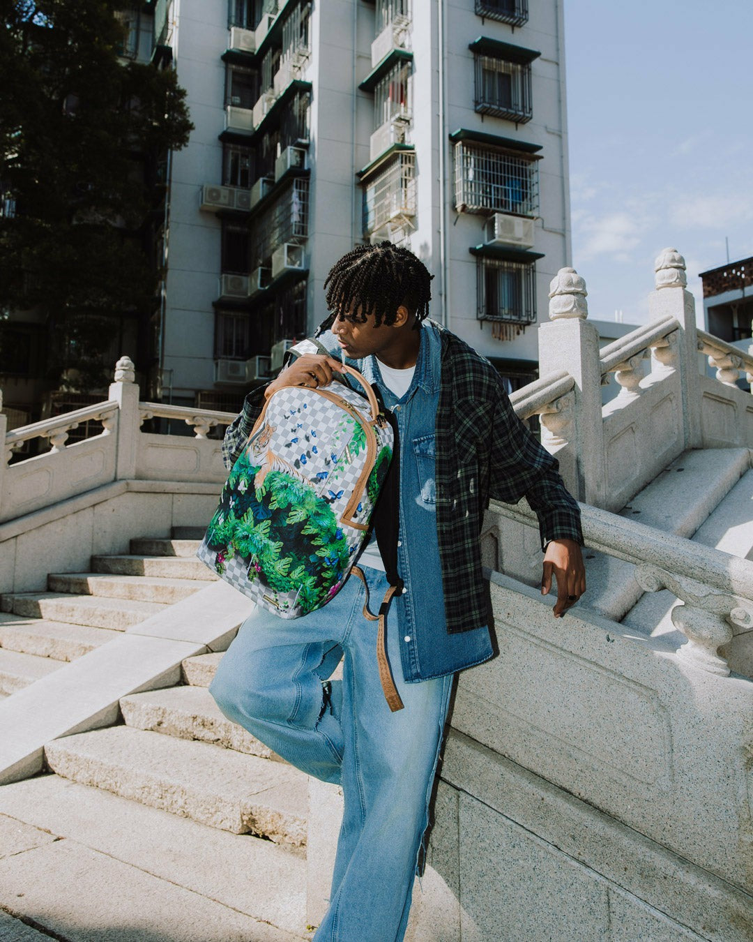 SECRET GARDEN SHARK BACKPACK | Sprayground Sale