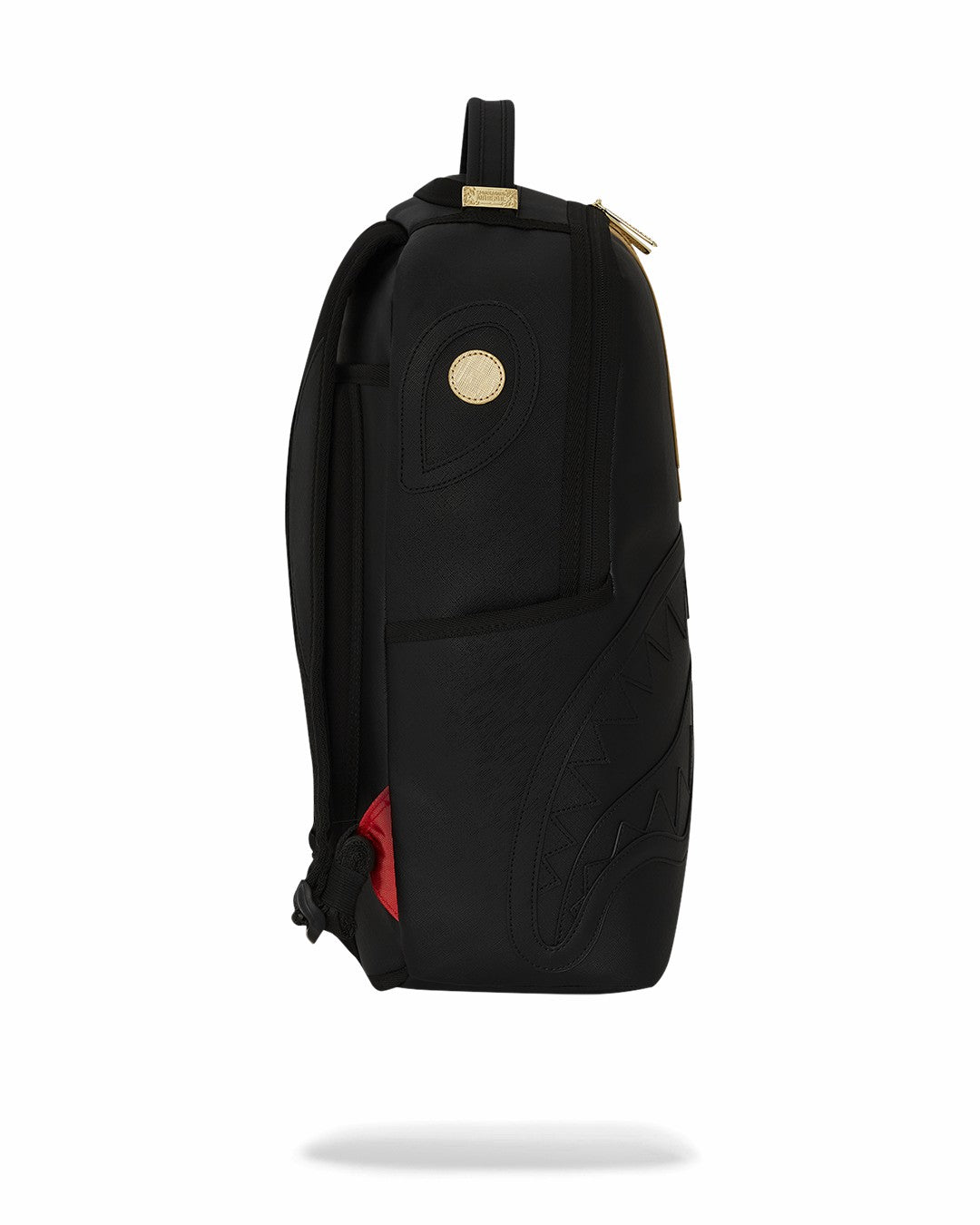 GOLD AND BLACK RACING STRIPES BACKPACK | Sprayground Bargain