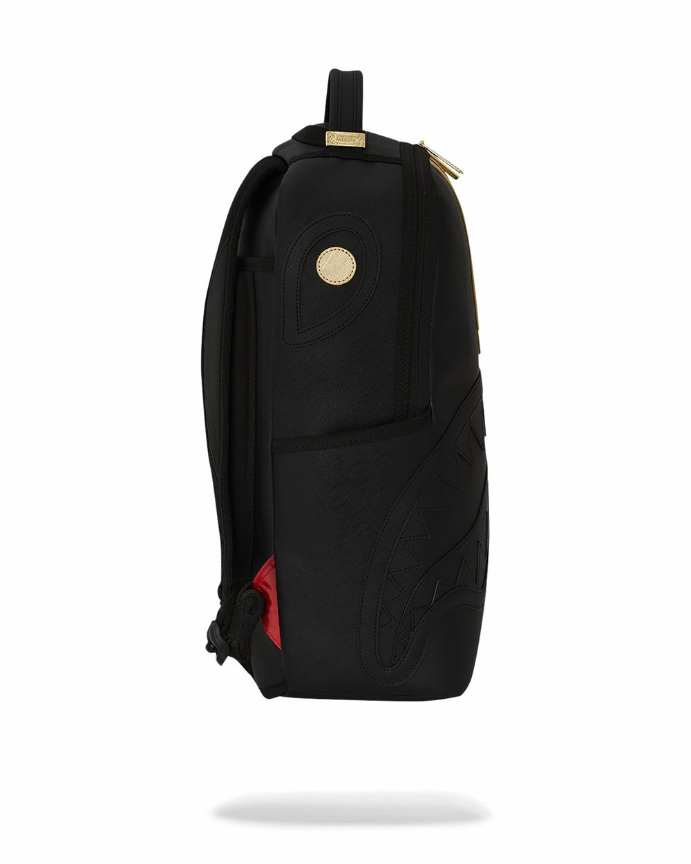 GOLD AND BLACK RACING STRIPES BACKPACK | Sprayground Bargain