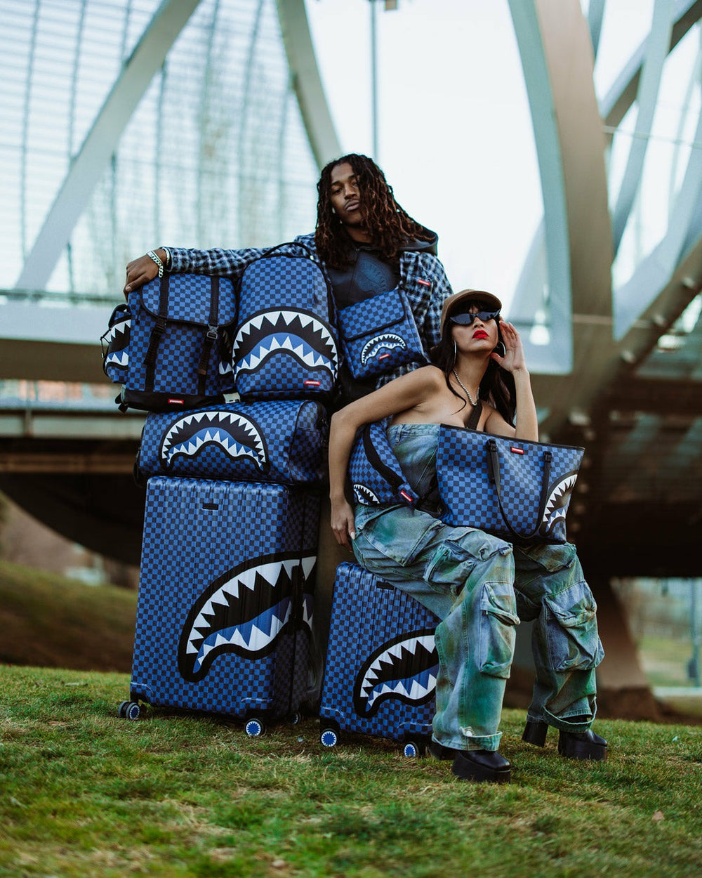 MIDNIGHT MAGIC SHARKS IN PARIS BACKPACK | Sprayground Limited Offer