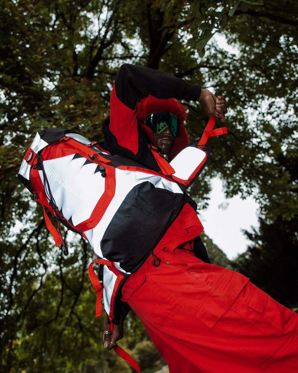 SKY HIGH SEEKERS ARCTIC GLOBAL TREK CAMPER BACKPACK | Sprayground Value Deal