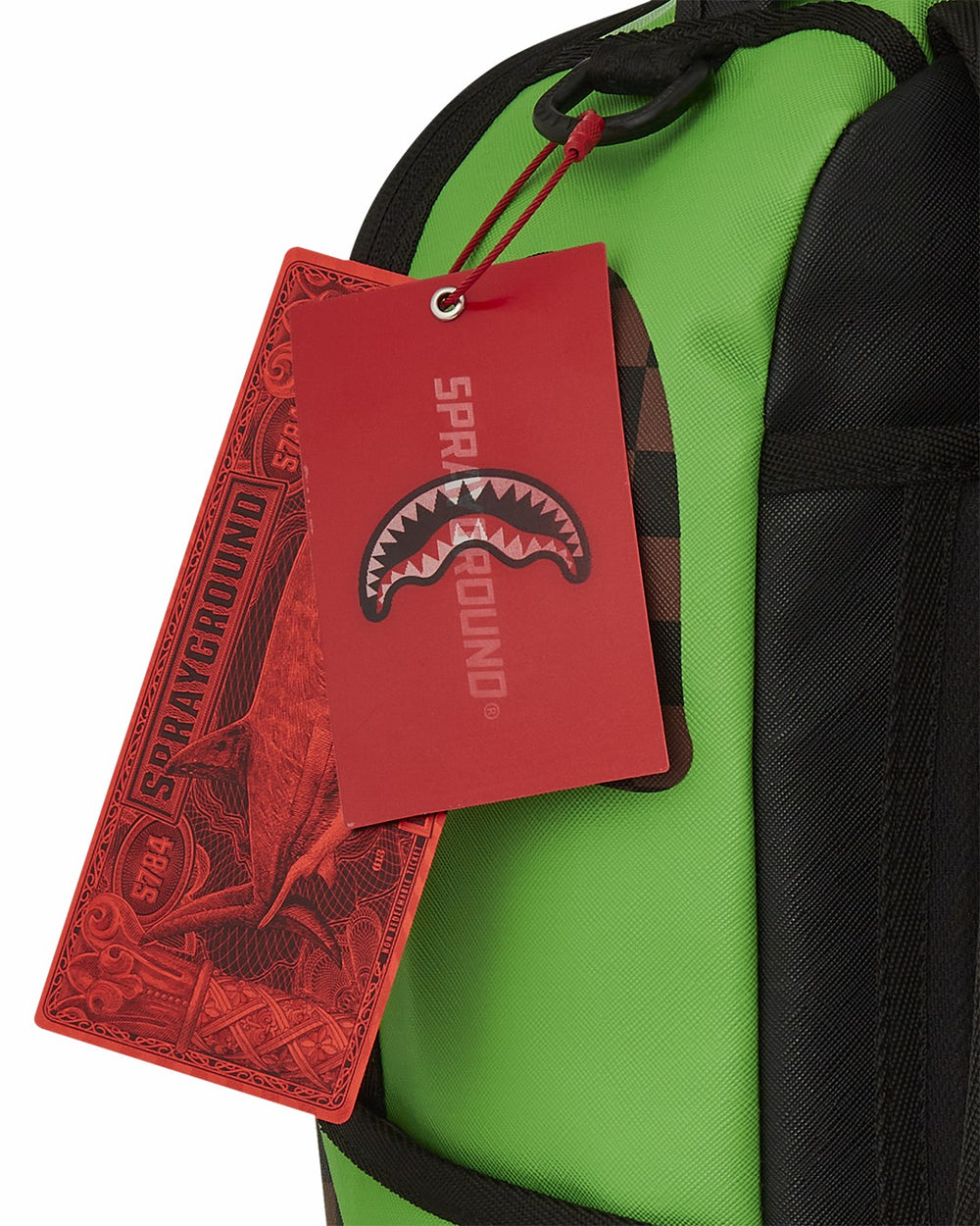 GREEN MONEY BEAR DLXSV BACKPACK | Sprayground Limited Offer