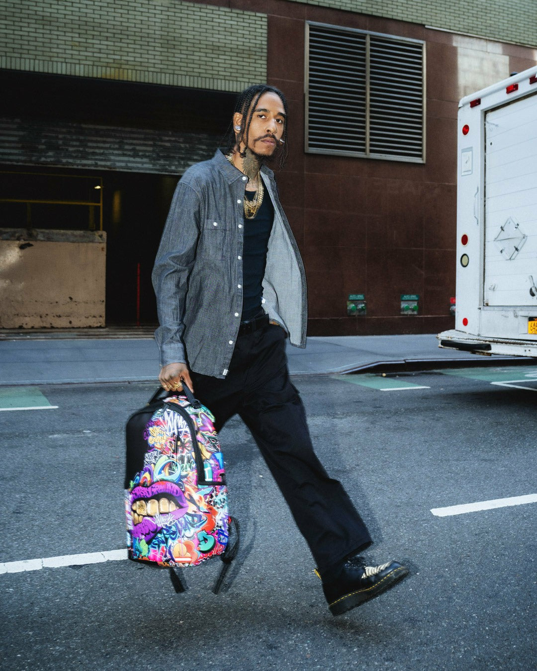 HALF GRAF LIPS DLXSV BACKPACK | Sprayground On Sale