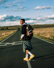 SHARKS IN PARIS BLUR EFFECT BACKPACK | Sprayground Discounted