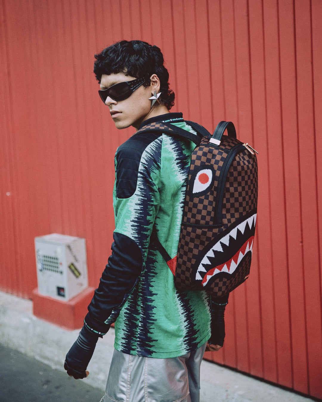KYOTOKNIT SHARKS IN PARIS DLX BACKPACK | Sprayground Hot Deal
