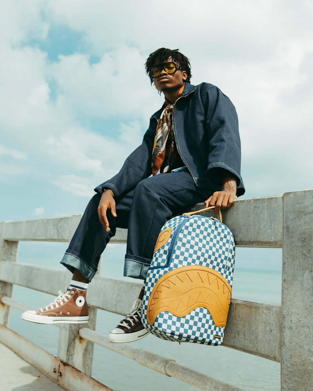 NEW SHARK YACHT CLUB DLXSV BACKPACK | Sprayground Hot Deal