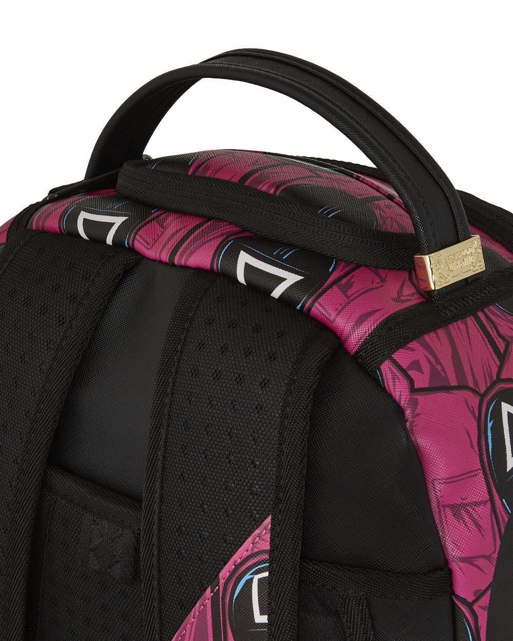 SQUID GAME COLLAB FRONT MAN & PINK GUARD SHARKS BACKPACK | Sprayground On Sale
