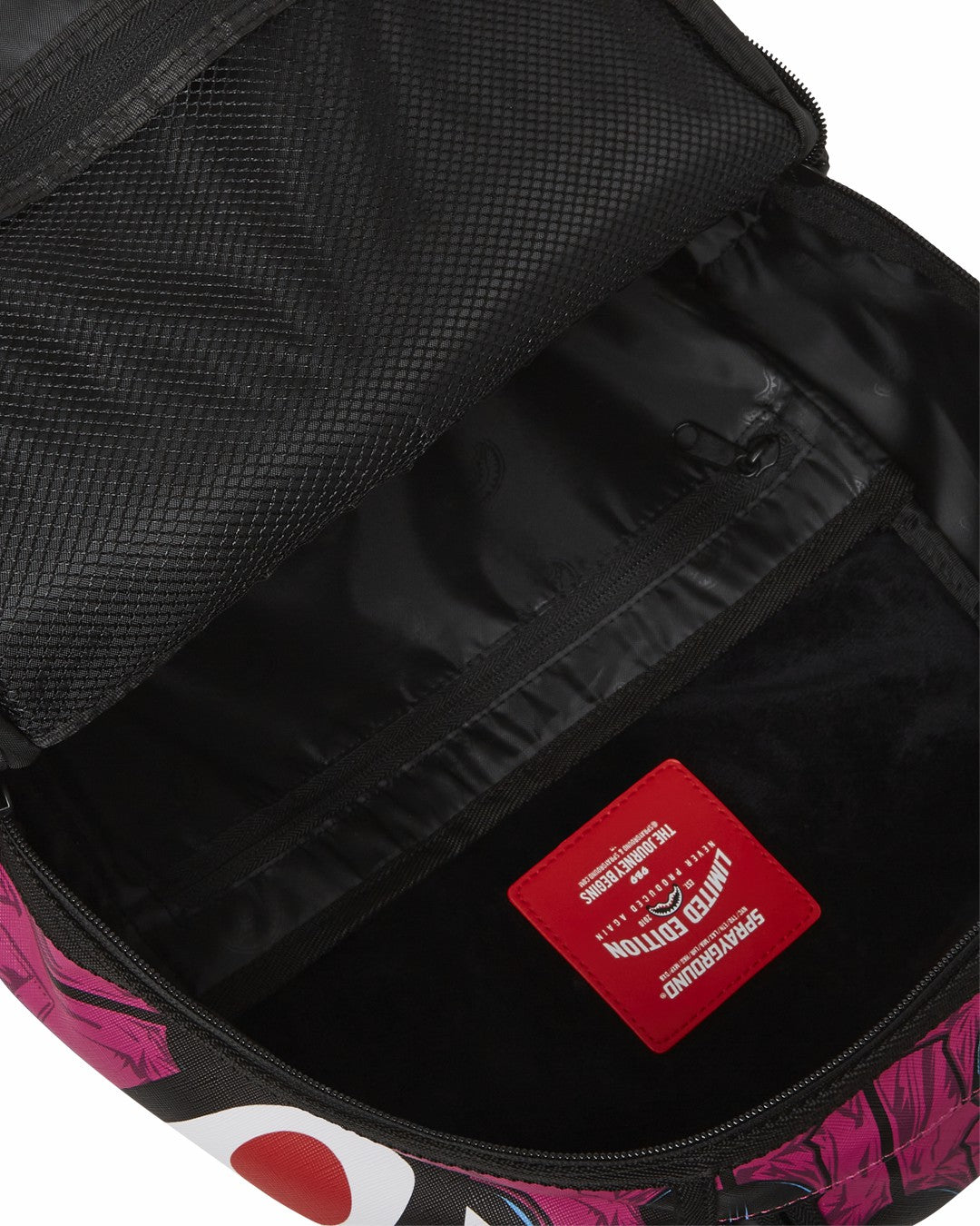 SQUID GAME COLLAB FRONT MAN & PINK GUARD SHARKS BACKPACK | Sprayground On Sale