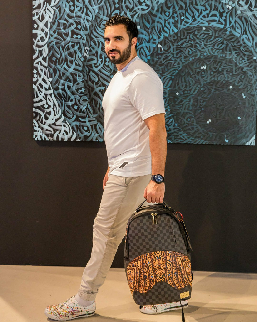 DIAA ALLAM SEEKING PERFECTION 001 BACKPACK | Sprayground Bargain