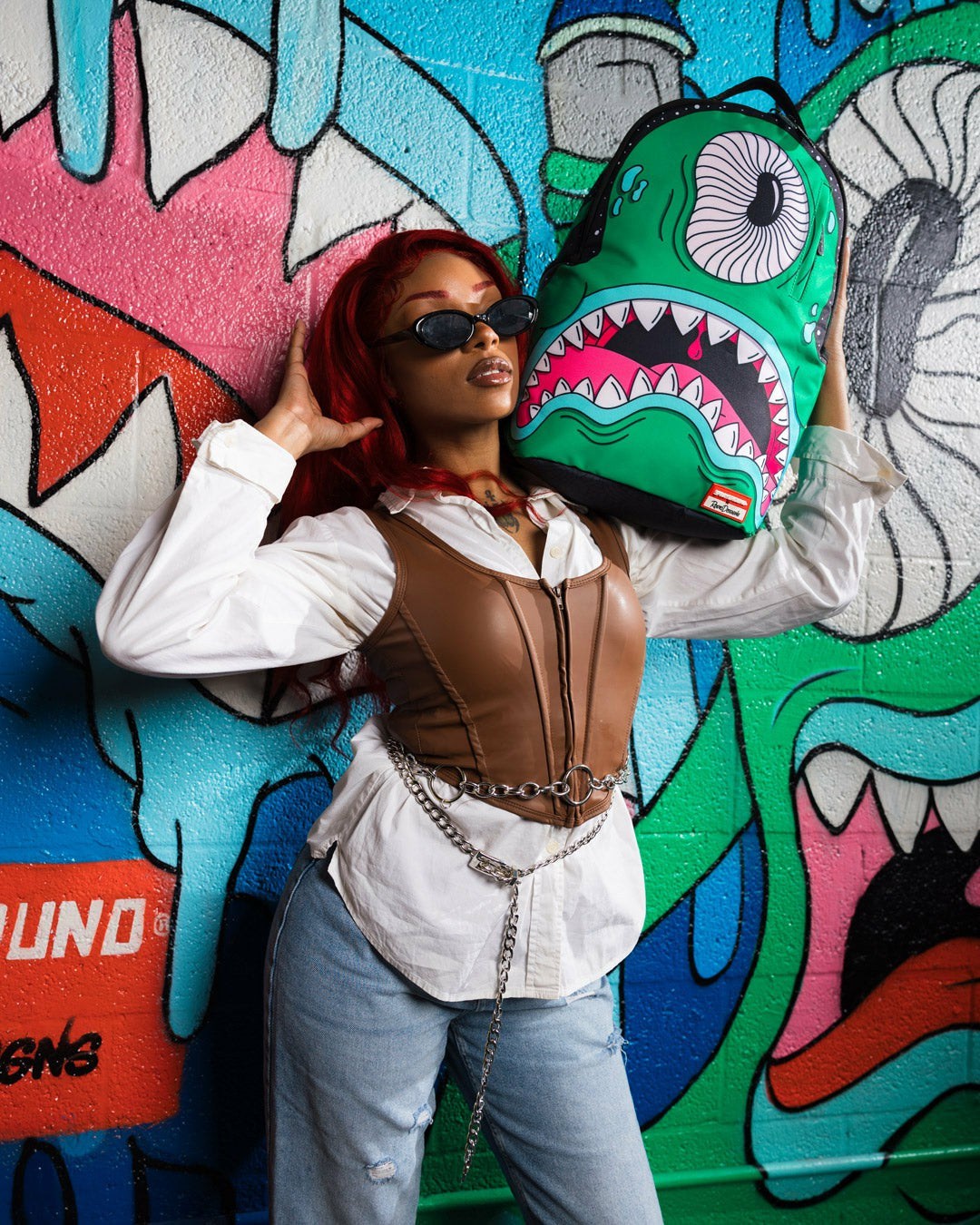JORGE RODRIGUEZ THE ARTIST COLLAB BOB SHARK BACKPACK | Sprayground Outlets