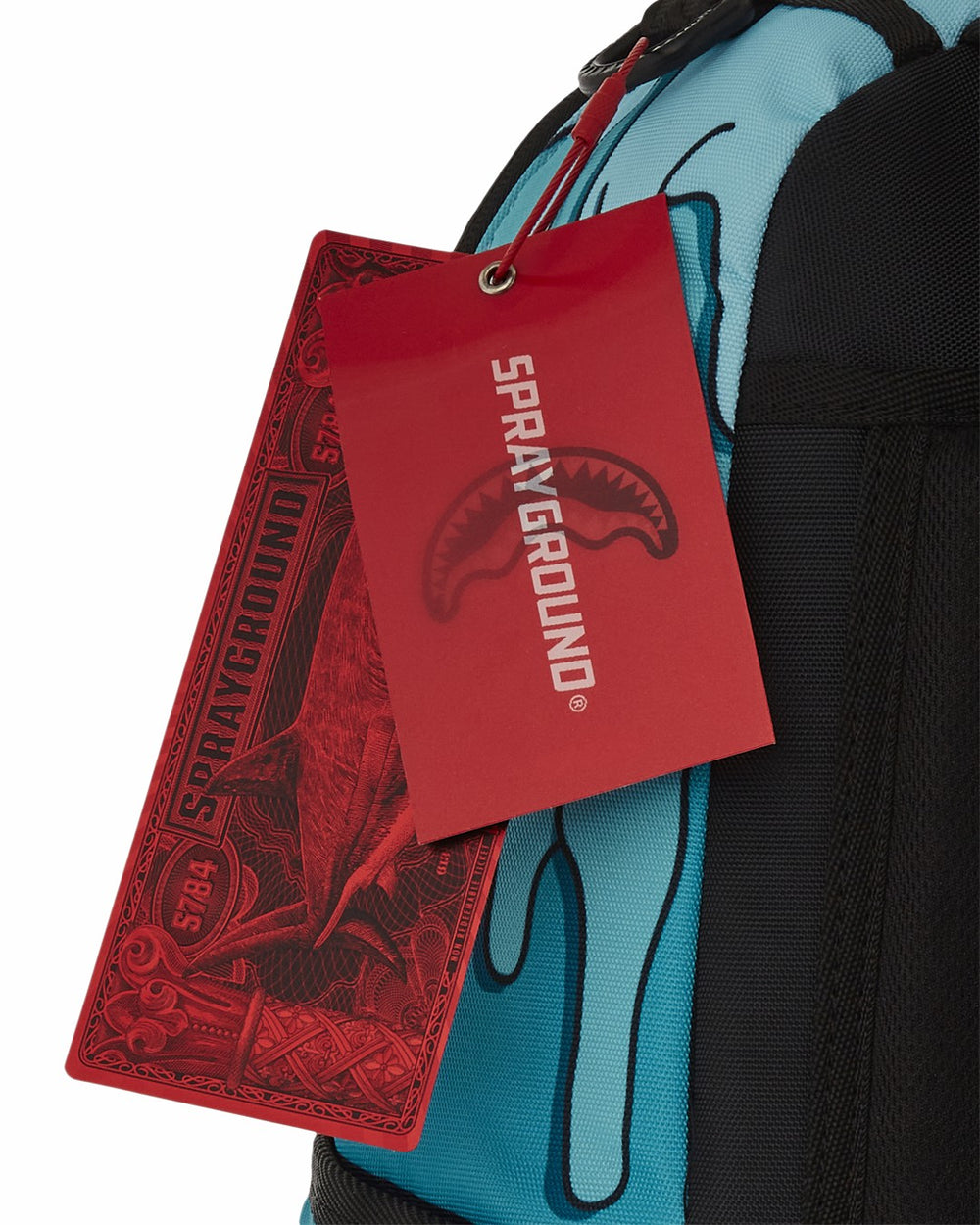 JORGE RODRIGUEZ THE ARTIST COLLAB DRIPS SHARKS BACKPACK | Sprayground Bargain