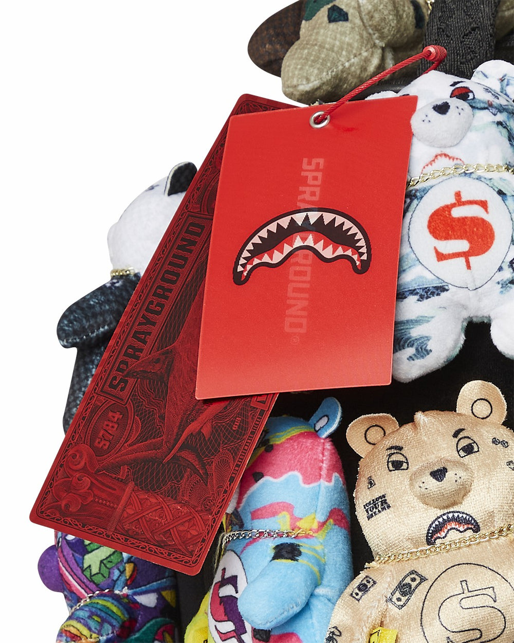 PACK OF BEARS REAL PLUSH BEARS RUNWAY PIECE BACKPACK - SUPER EXCLUSIVE | Sprayground Hot Deal