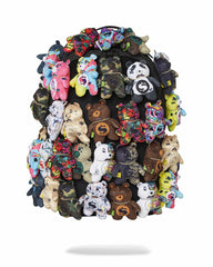 PACK OF BEARS REAL PLUSH BEARS RUNWAY PIECE BACKPACK - SUPER EXCLUSIVE | Sprayground Hot Deal
