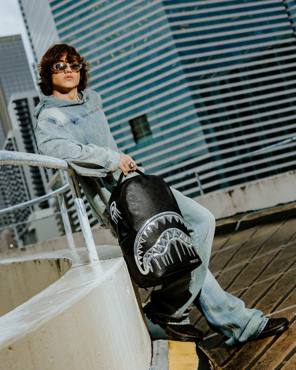 METALLIC TO THE TOUCH EXTRA DRIP BACKPACK | Sprayground Outlets