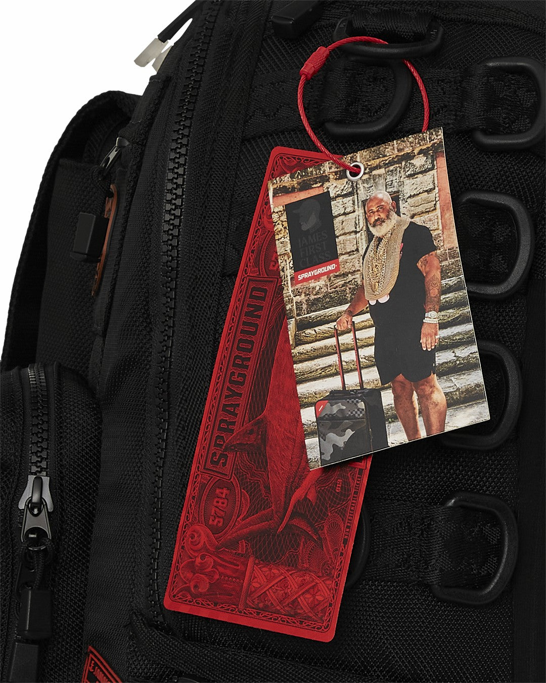 JAMES FIRST CLASS I GOT THESE STAMPS BACKPACK | Sprayground Bargain