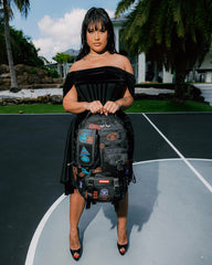 JAMES FIRST CLASS I GOT THESE STAMPS BACKPACK | Sprayground Bargain