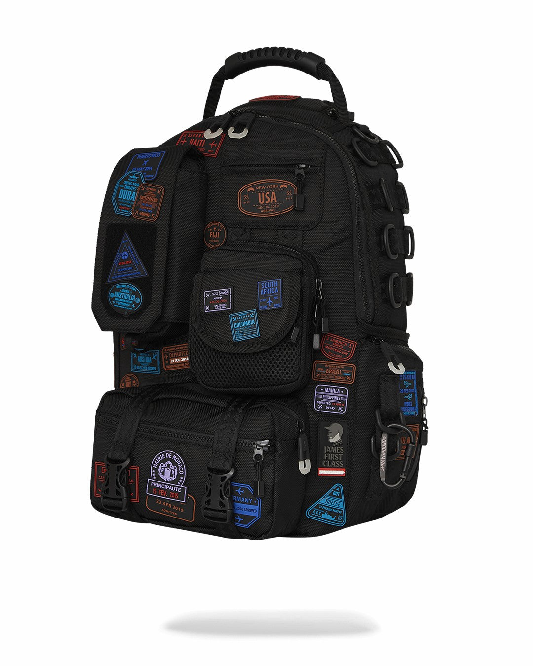 JAMES FIRST CLASS I GOT THESE STAMPS BACKPACK | Sprayground Bargain