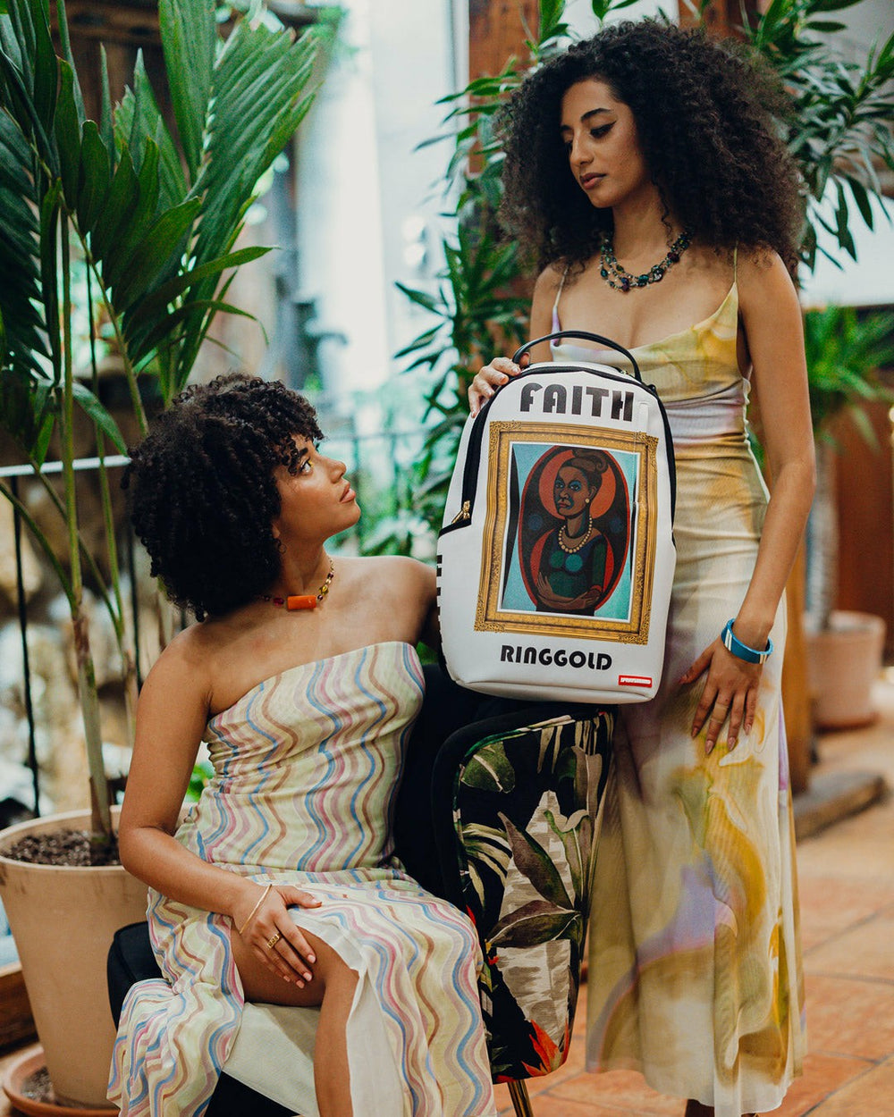 FAITH RINGOLD SELF/PORTRAIT BACKPACK (SUPER LIMITED) | Sprayground Exclusive Deal