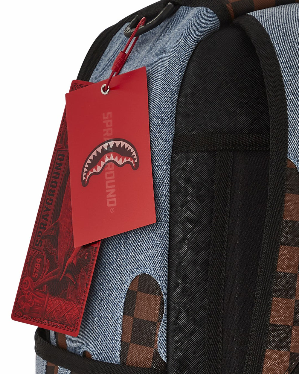FABRIC HOUSE SHARK DRIP BACKPACK | Sprayground Sale