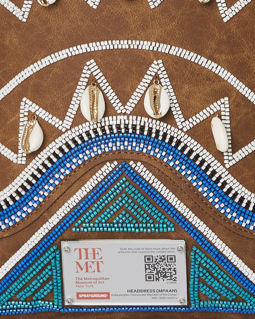 THE MET KUBA KINGDOM HEADDRESS BACKPACK | Sprayground Exclusive Deal