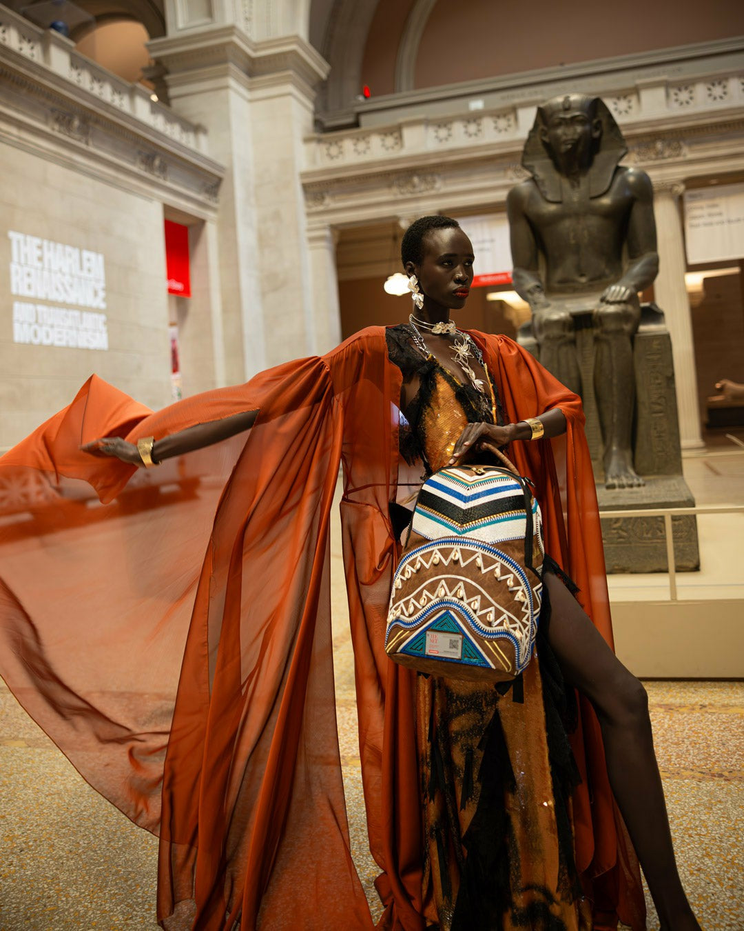 THE MET KUBA KINGDOM HEADDRESS BACKPACK | Sprayground Exclusive Deal