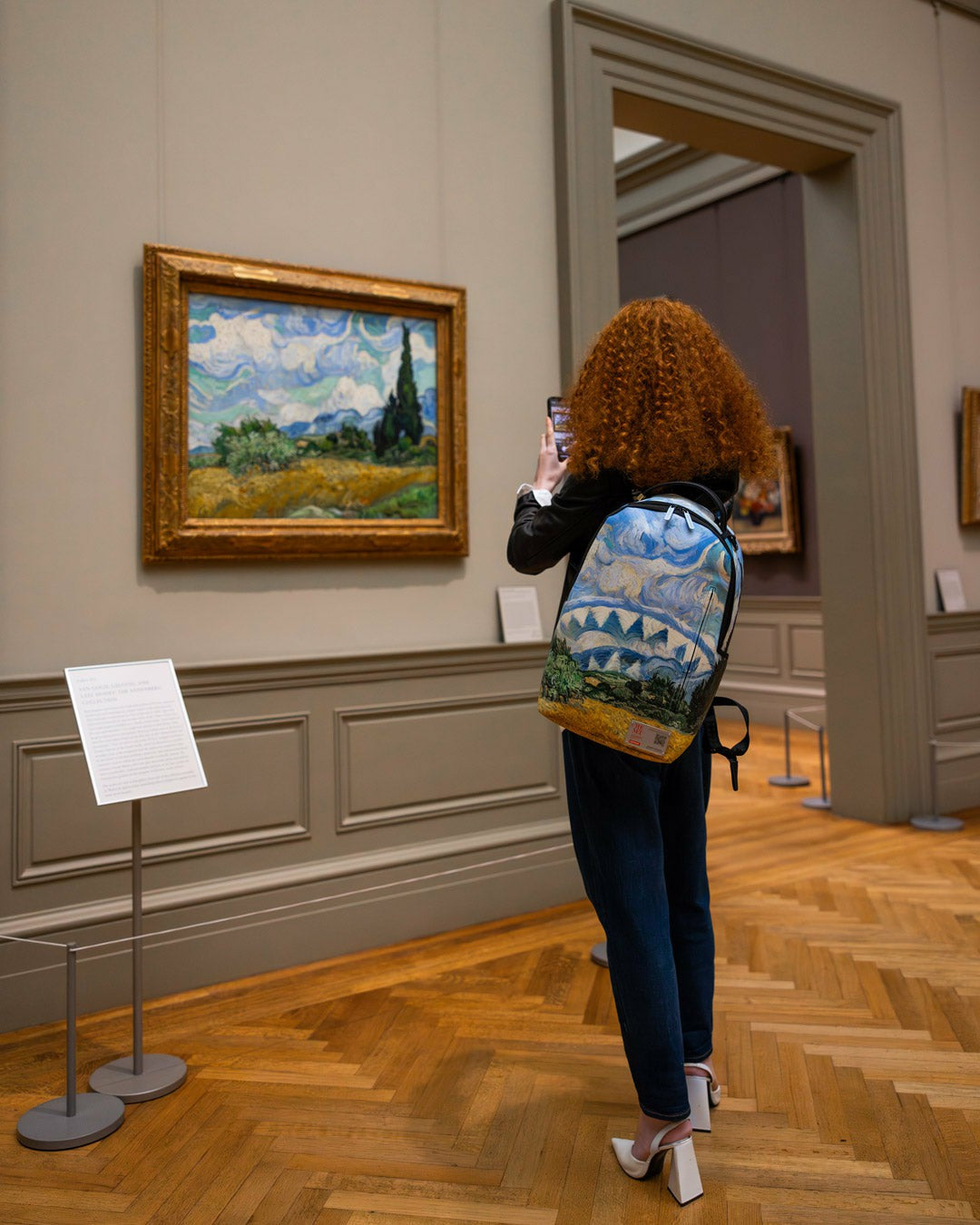 THE MET VAN GOGH WHEAT FIELD WITH CYPRESSES BACKPACK | Sprayground Limited Offer