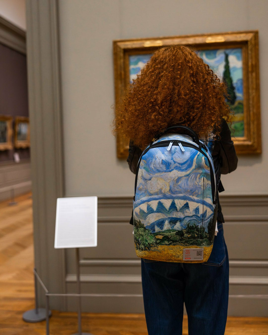 THE MET VAN GOGH WHEAT FIELD WITH CYPRESSES BACKPACK | Sprayground Limited Offer