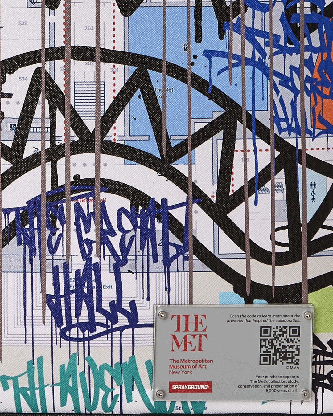 THE MET MAP ONE BACKPACK | Sprayground Outlets