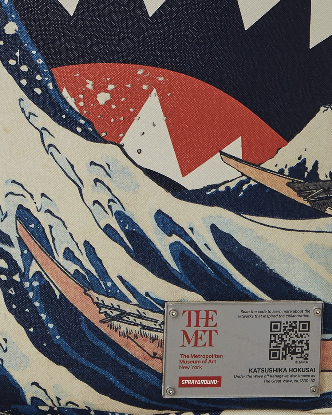 THE MET HOKUSAI GREAT WAVE BACKPACK | Sprayground Bargain