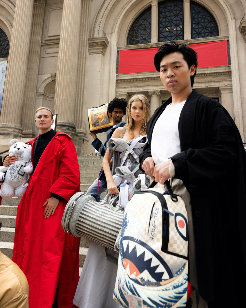 THE MET HOKUSAI GREAT WAVE BACKPACK | Sprayground Bargain